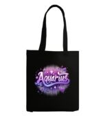 Aquarius Zodiac Tote Bag | Carry Your Cosmic Energy - Image 2