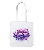 Aquarius Zodiac Tote Bag | Carry Your Cosmic Energy - Image 3