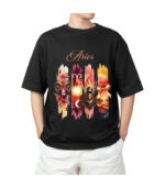 Aries Zodiac Tshirt for Men - Black | Carry Your Cosmic Energy