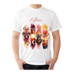 Aries Zodiac Tshirt for Men - White | Carry Your Cosmic Energy