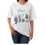 Cancer Zodiac Tshirt for women - White | Carry Your Cosmic Energy