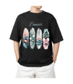 Cancer Zodiac Tshirt for Men - Black | Carry Your Cosmic Energy