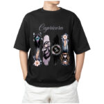 Capricorn Zodiac Tshirt for Men - Black | Carry Your Cosmic Energy