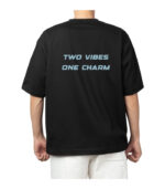 Gemini Zodiac Tshirt for Men - Black | Carry Your Cosmic Energy - Image 2