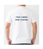Gemini Zodiac Tshirt for Men - White | Carry Your Cosmic Energy - Image 2