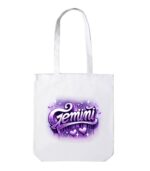 Gemini Zodiac Tote Bag | Carry Your Cosmic Energy - Image 2