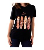 Leo Zodiac Tshirt for women - Black | Carry Your Cosmic Energy