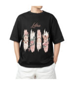 Libra Zodiac Tshirt for Men - Black | Carry Your Cosmic Energy