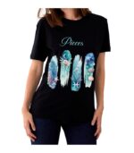 Pieces Zodiac Tshirt for women - Black | Carry Your Cosmic Energy