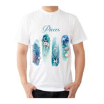 Pieces Zodiac Tshirt for Men - White | Carry Your Cosmic Energy
