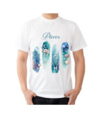 Pieces Zodiac Tshirt for Men - White | Carry Your Cosmic Energy