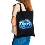 Pieces Zodiac Tote Bag | Carry Your Cosmic Energy