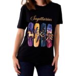 Sagittarius Zodiac Tshirt for women - Black | Carry Your Cosmic Energy