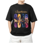 Sagittarius Zodiac Tshirt for Men - Black | Carry Your Cosmic Energy