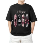 Scorpio Zodiac Tshirt for Men - Black | Carry Your Cosmic Energy
