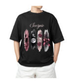 Scorpio Zodiac Tshirt for Men - Black | Carry Your Cosmic Energy