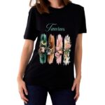 Taurus Zodiac Tshirt for women - Black | Carry Your Cosmic Energy