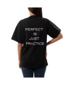Virgo Zodiac Tshirt for women - Black | Carry Your Cosmic Energy - Image 2